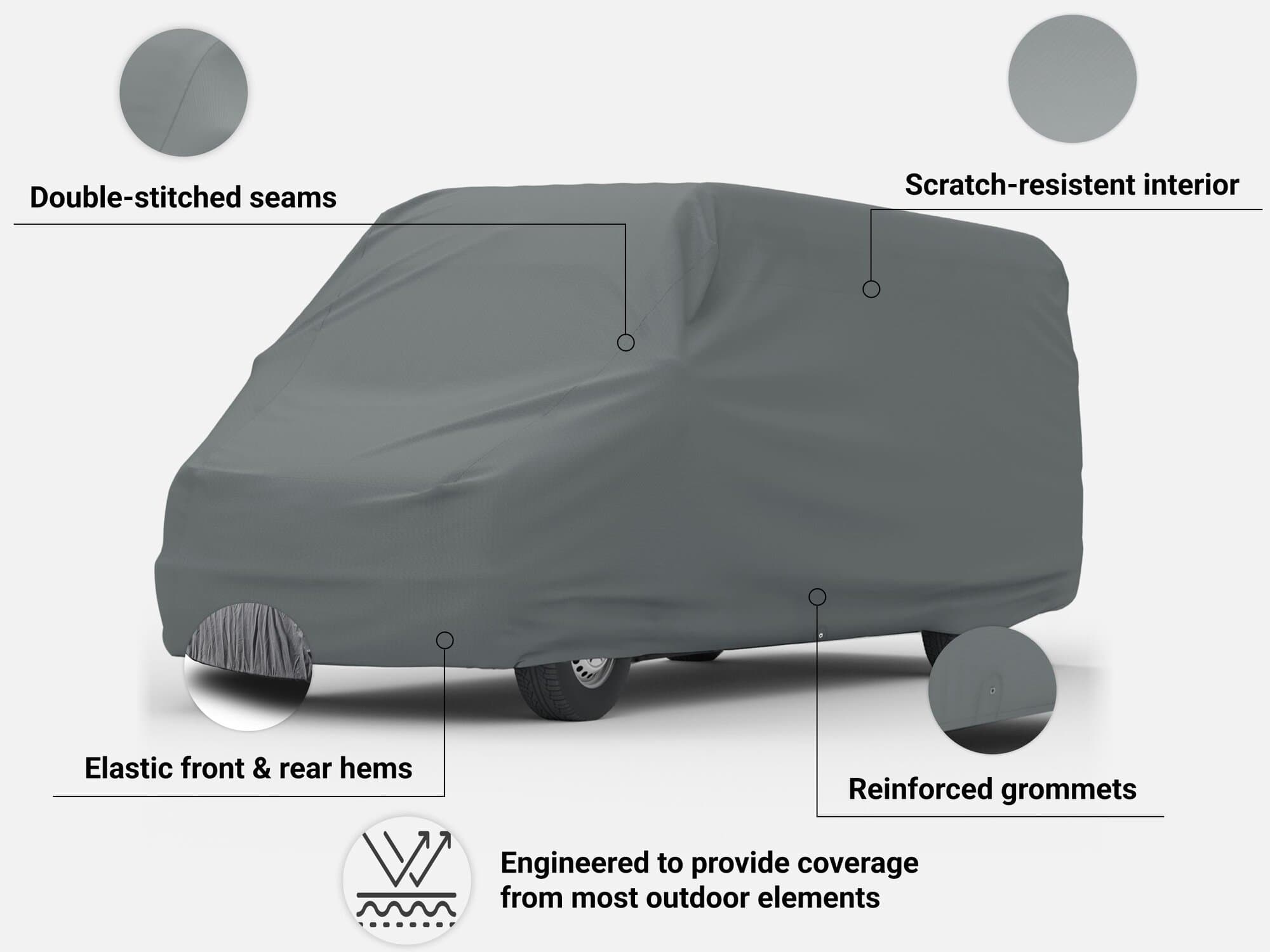 Deluxe Shield Van Cover