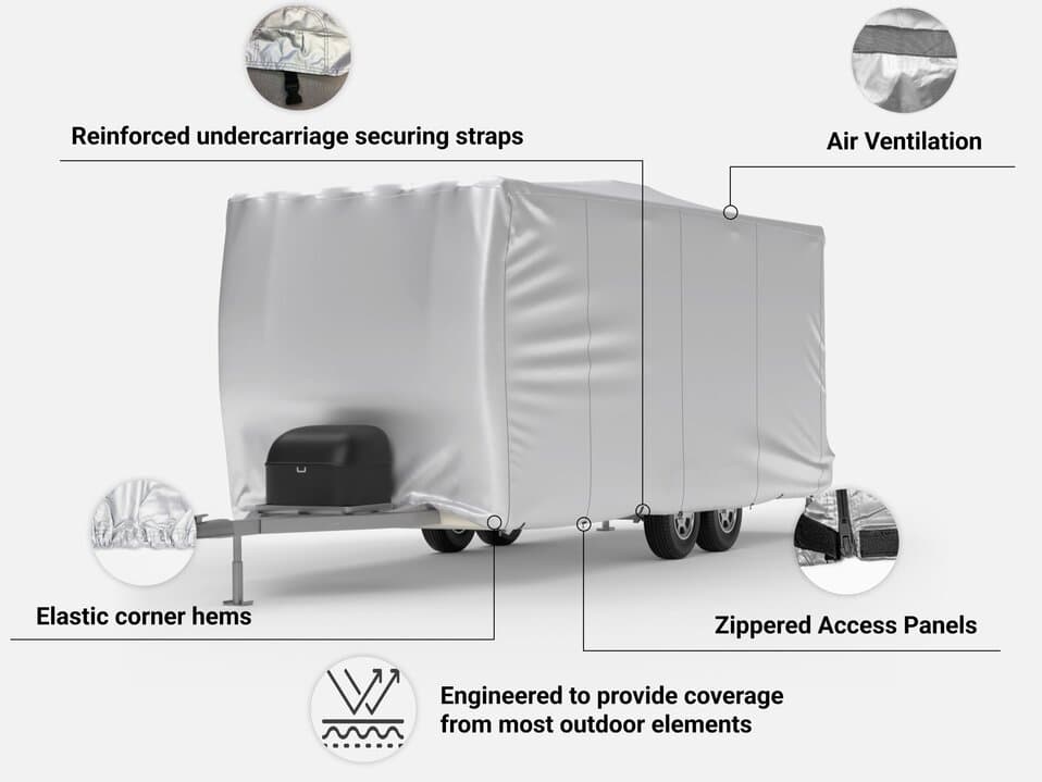 Platinum Shield Travel Trailer RV Cover