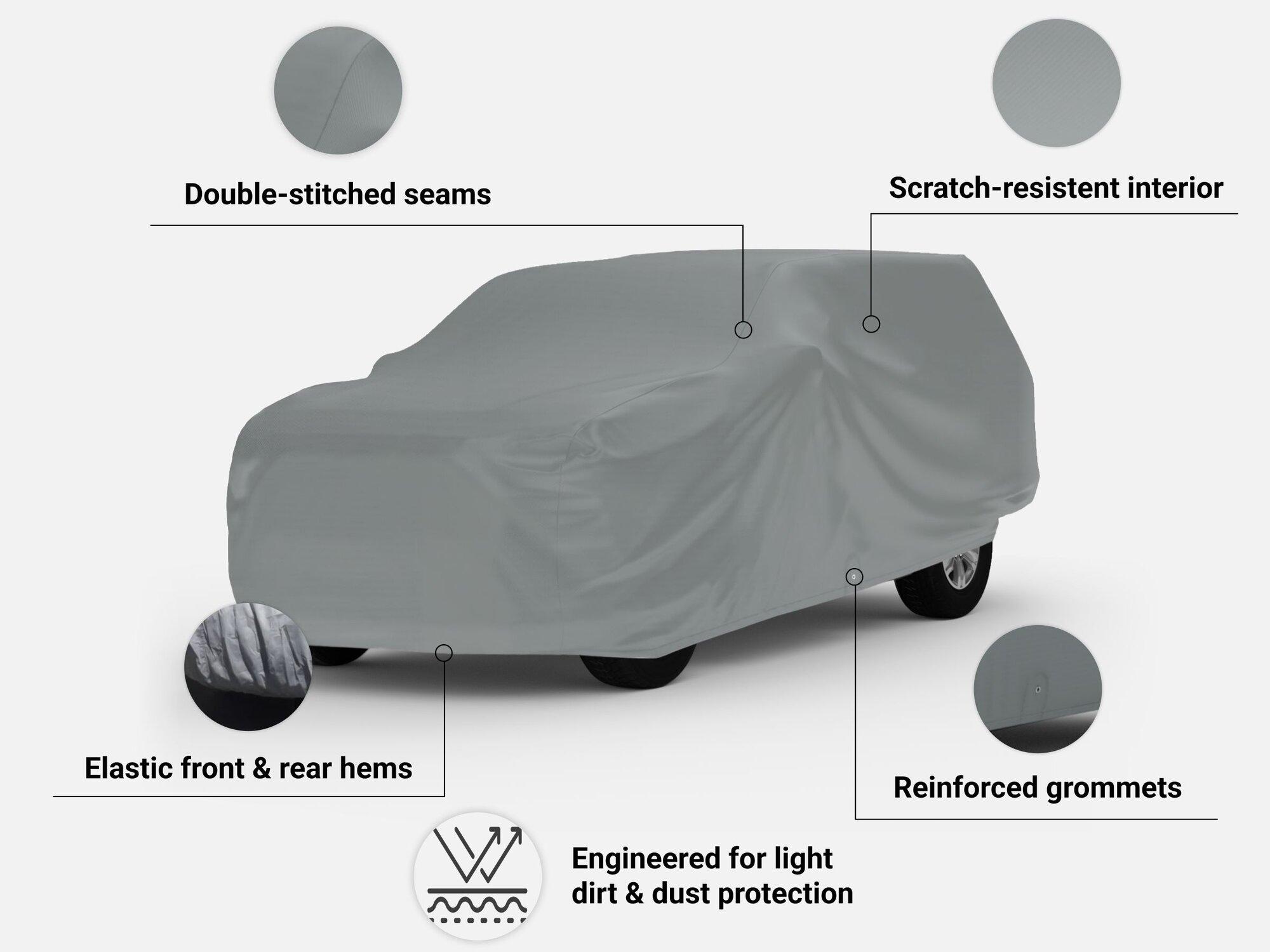 Basic Shield Truck Cover With Camper Shell