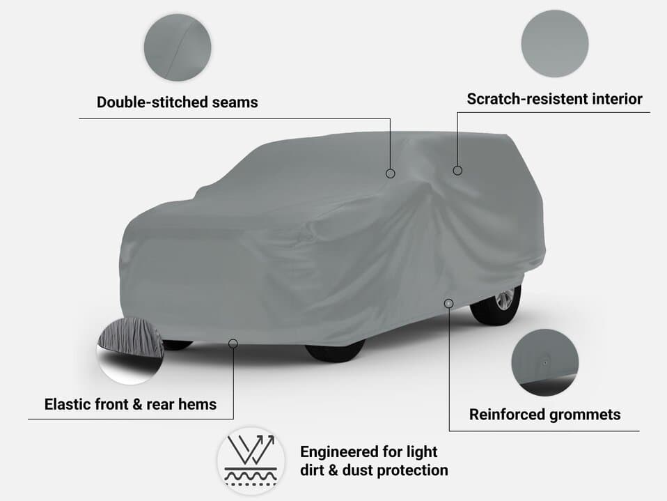 Basic Shield Truck Cover With Camper Shell