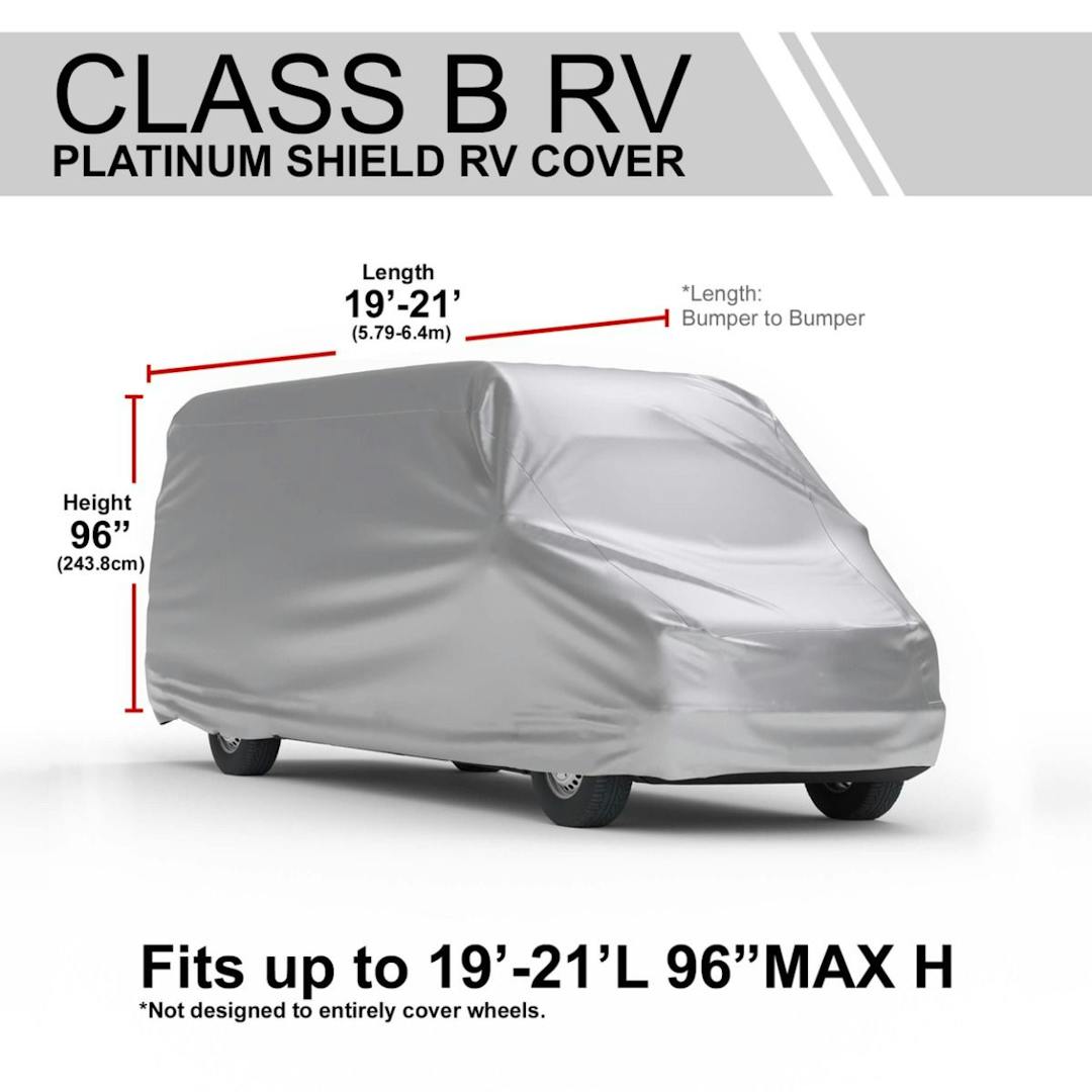 Platinum Shield Class B  RV Cover - Extra Tall (Fits 19' to 21' Long)