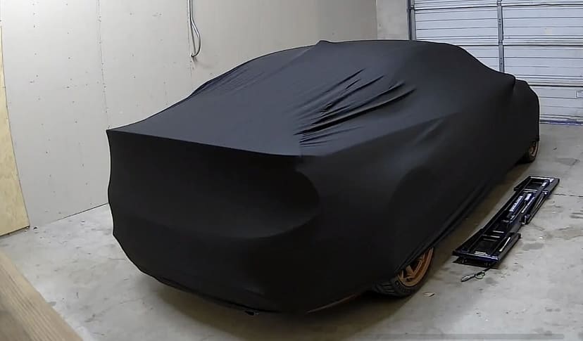 CarCovers customer photo: Manuel S.'s vehicle under its cover